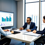 **

"A diverse group of people, fully clothed in business casual attire, gathered around a table discussing investment strategies, charts and graphs displayed on a screen in the background, a modern office setting, safe for work, appropriate content, perfect anatomy, natural proportions, professional, family-friendly, the atmosphere is optimistic yet cautious, reflecting the balance of risk and reward, focus on collaboration and analysis."

**